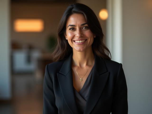 Profile of Anya Sharma, CEO and Founder of Forge Fashion.