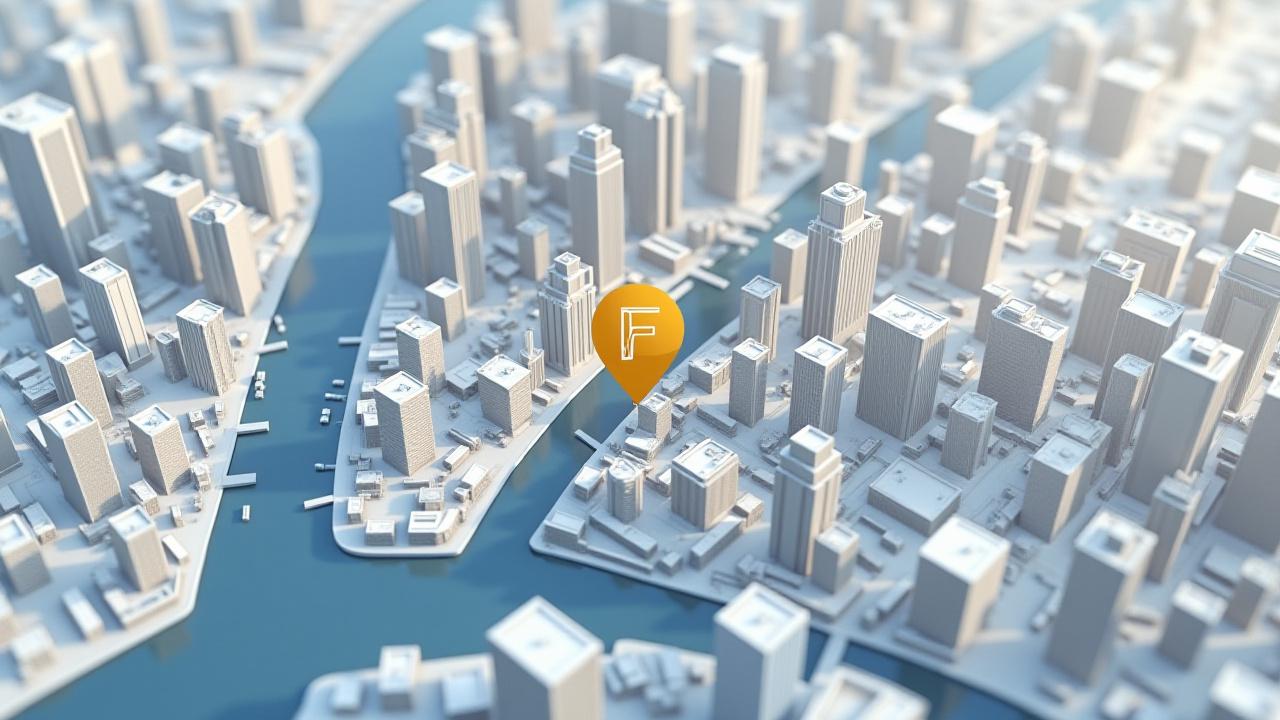 Google Maps view of Forge Fashion's New York City office location at 7890 Ironwood Drive, Suite 300, New York, NY, 10001, with custom branded marker.
