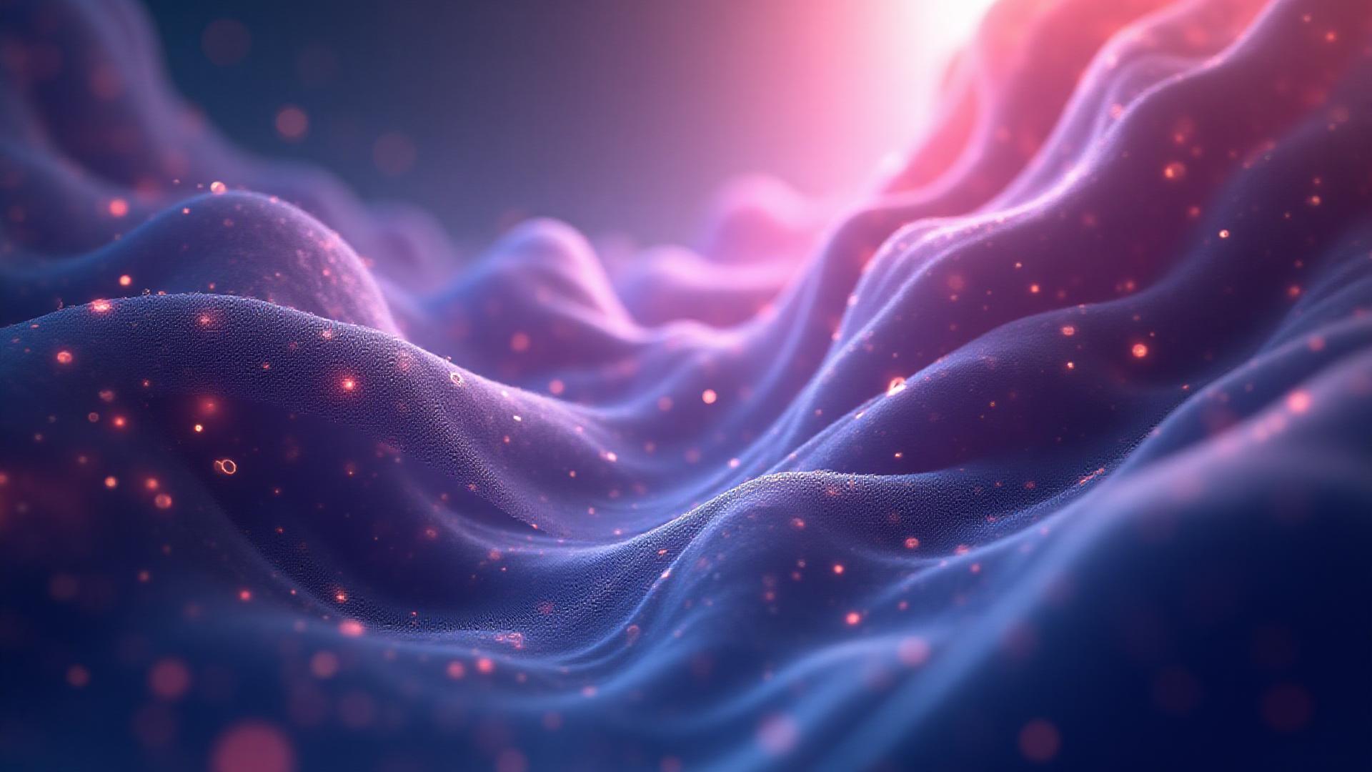 Abstract digital art piece representing data streams and future predictions.